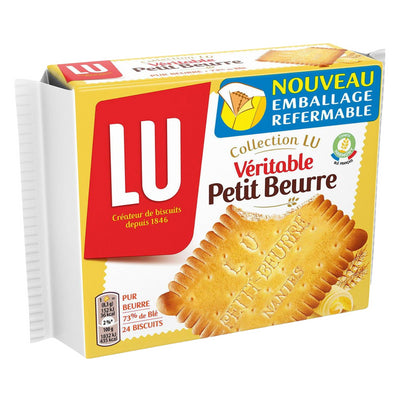 LU Le Veritable Petit Beurre French Butter Biscuits 200g - Pack of 1