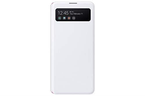 Samsung Galaxy A41 S View Flip Cover White Folio Case EF-EA415PWEGEU