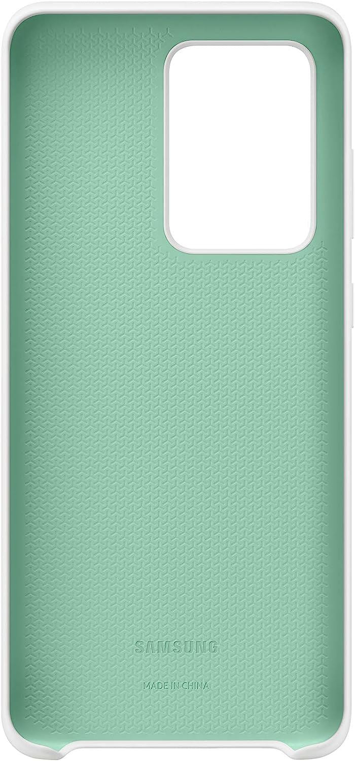 Official Samsung Galaxy S20 Ultra Silicone Cover White - EF-PG988TWEGEU