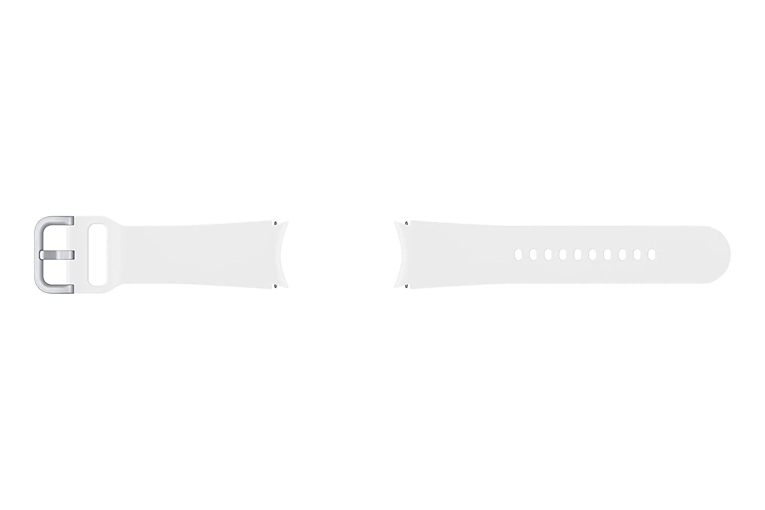 Official Samsung Galaxy Watch 4/5/5 Pro Sport Band 20mm M/L White - ET-SFR91LWEGEU