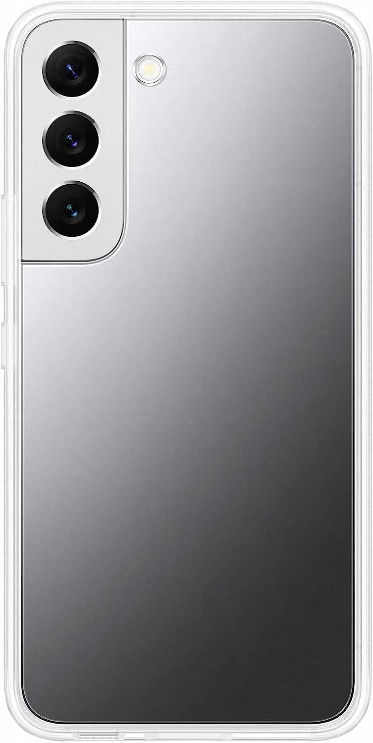 Official Samsung Galaxy S22 Frame Cover Case Transparent - EF-MS901CTEGWW