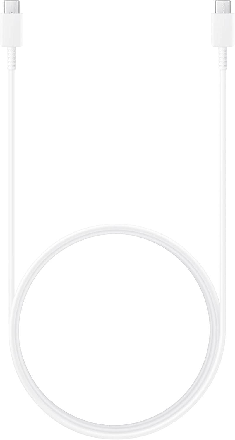 Official Samsung 1.8M 3 Amp USB C to C Charging Cable White - EP-DX310JWEGEU