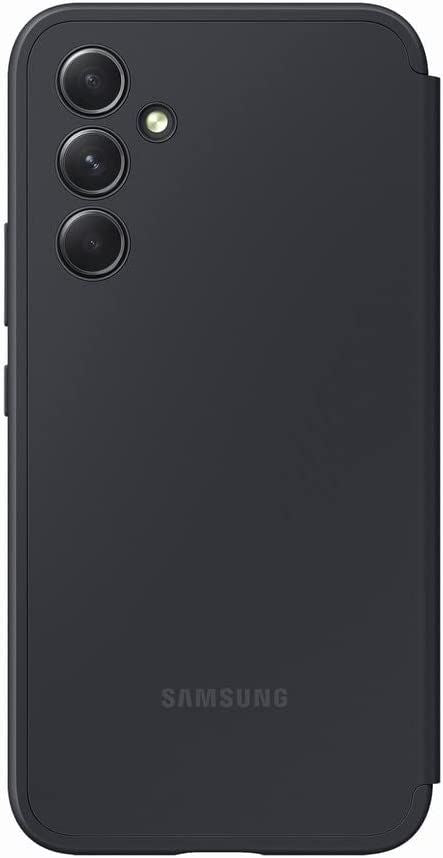 Official Samsung Galaxy A54 5G Smart View Wallet Case Black - EF-ZA546CBEGWW