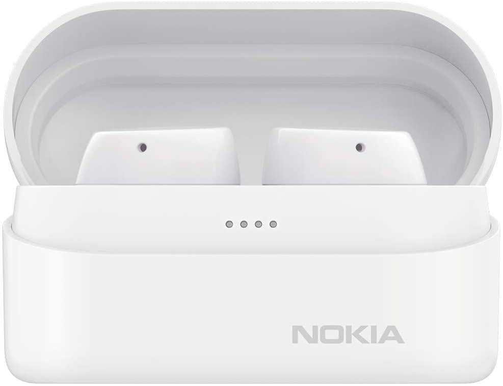 Official Nokia Power Earbuds Lite Wireless Headphones Snow - BH-405