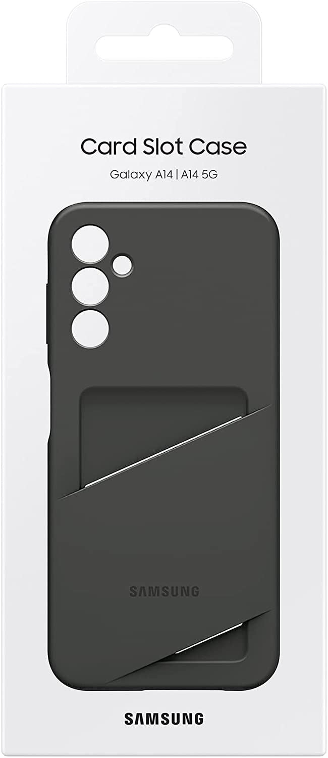 Official Samsung Galaxy A14 5G Card Slot Case Black - EF-OA146TBEGWW