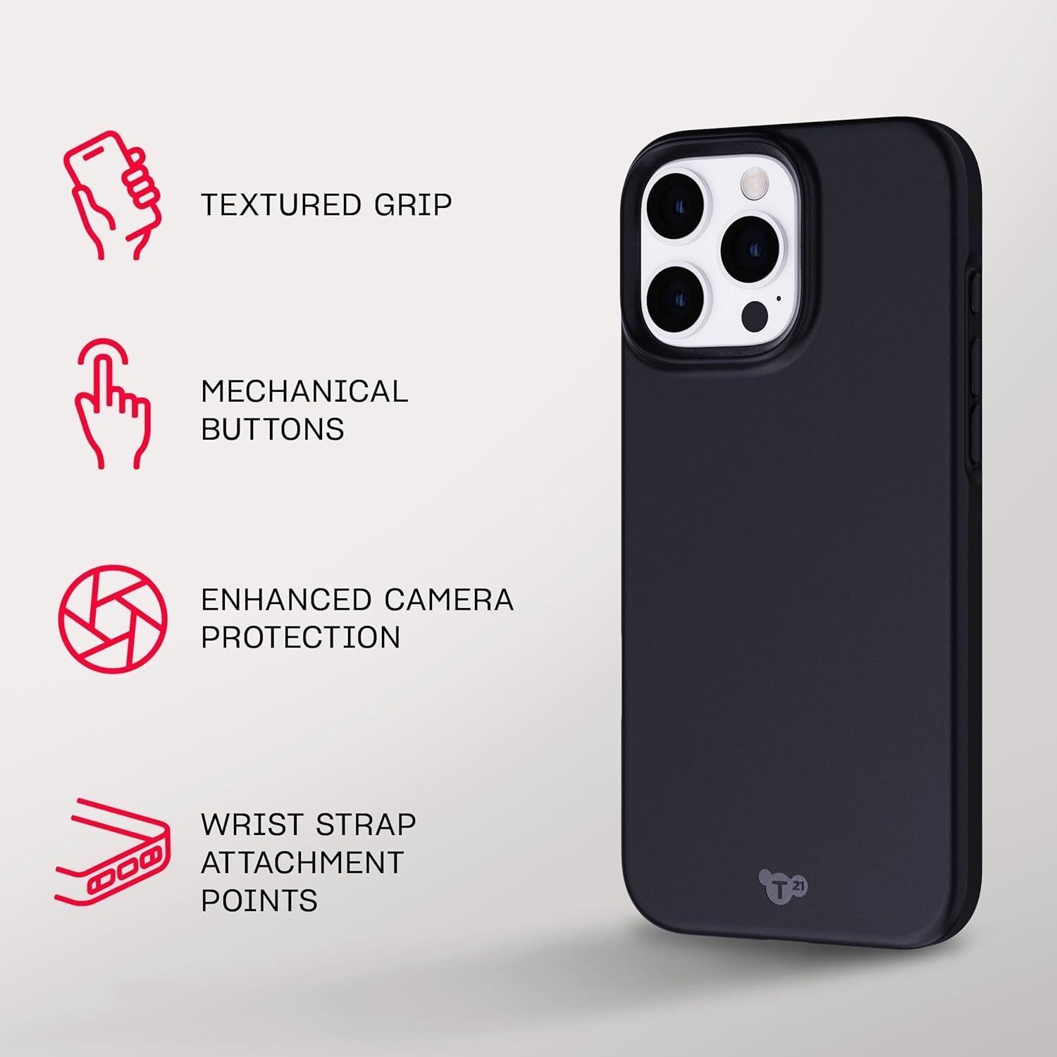 Tech21 Evo Lite Case for iPhone 16 Pro Max 6.9" Black -T21-11029