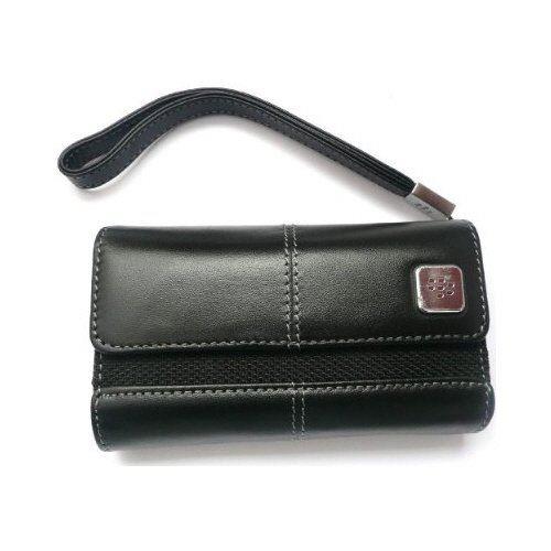 Blackberry 8520/8900/9300/9520/9700/9780 Black Leather Folio HDW-18966-001