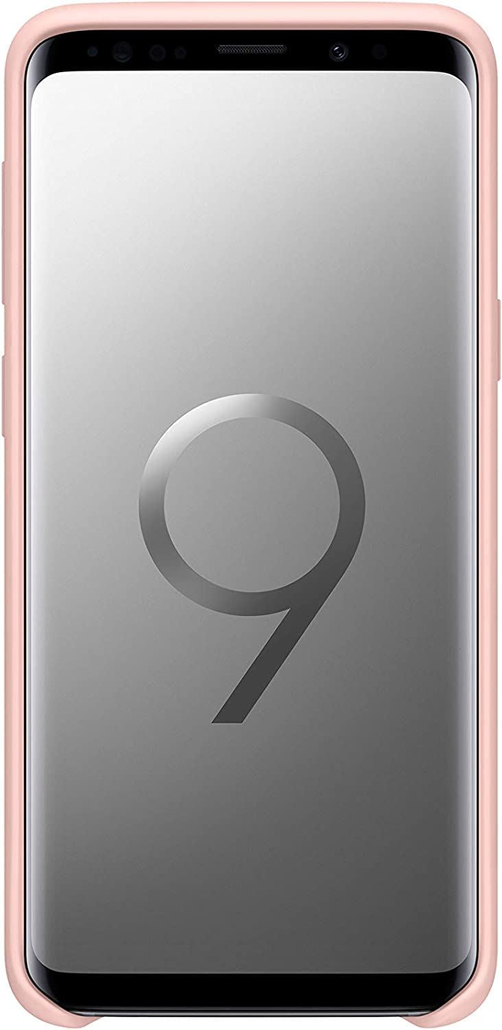 Official Samsung Galaxy S9 Silicone Cover/Case Pink - EF-PG960TPEGWW