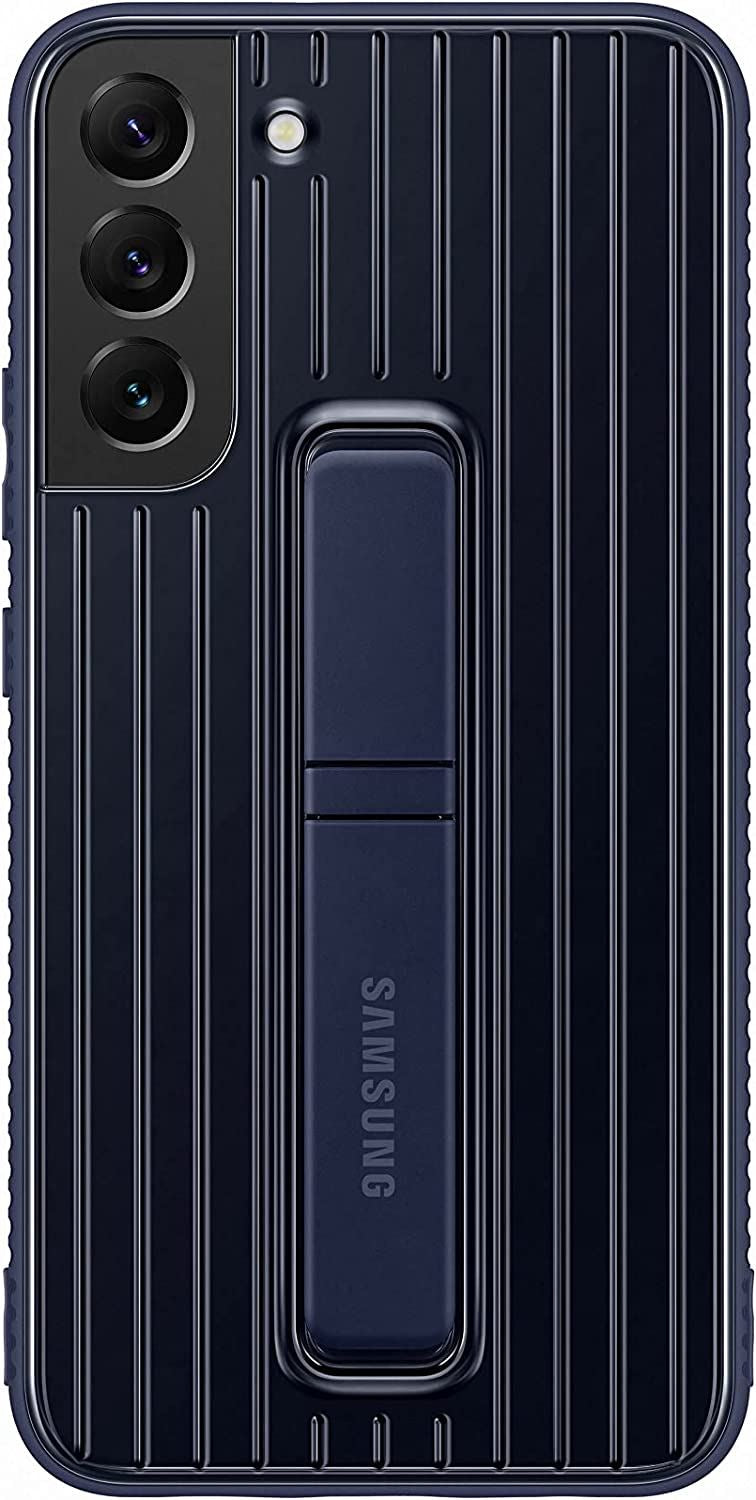 Official Samsung Galaxy S22 Plus Protective Standing Cover Navy/Gray - EF-RS906CNEGEW