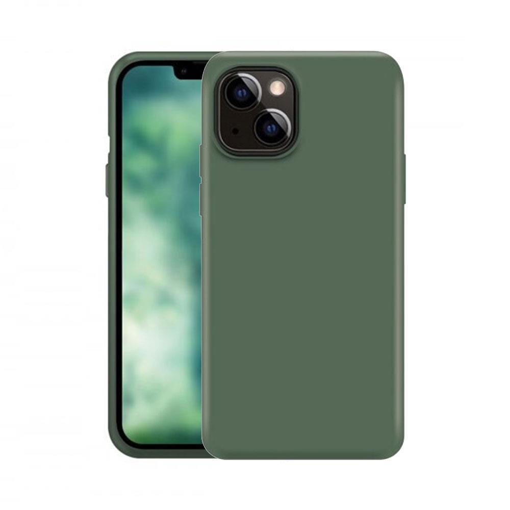 Official Xqisit Silicone Case for iphone 14 Plus 6.7" Eucalyptus - 50444