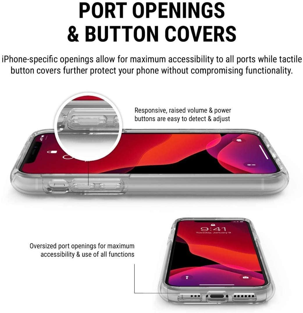 Official Incipio Dual Pro Case/Cover for iphone 11 Pro Clear - IPH-1843-CLR