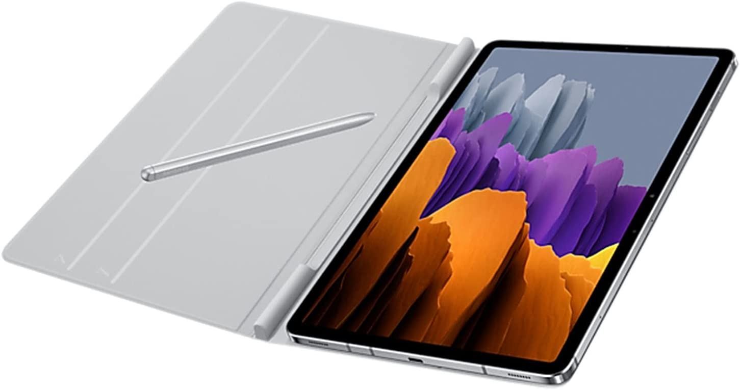 Official Samsung Galaxy Tab S7/S8 Flip Case/Cover Book Cover Grey - EF-BT630PJEGEU