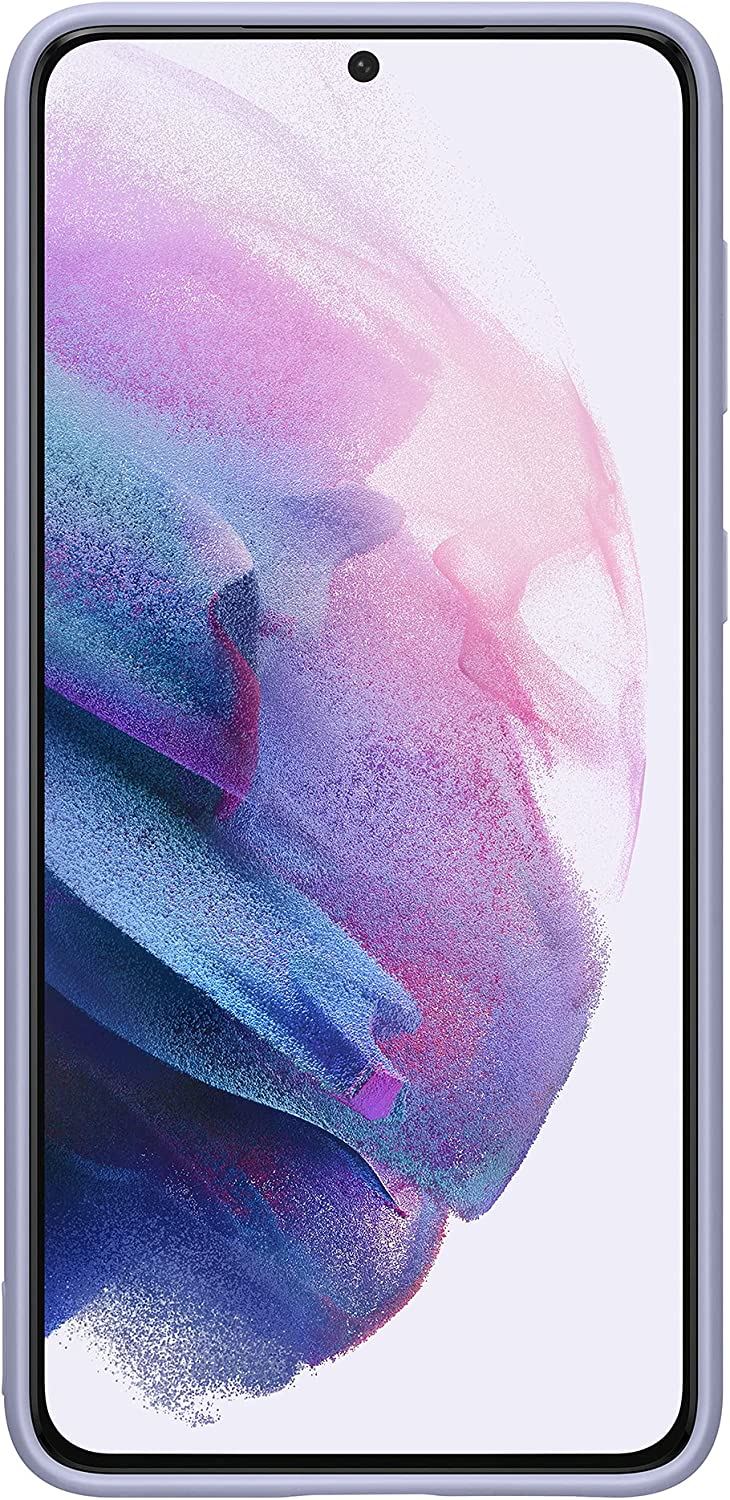 Official Samsung Galaxy S21 Plus Silicone Cover Violet - EF-PG996TVEGWW