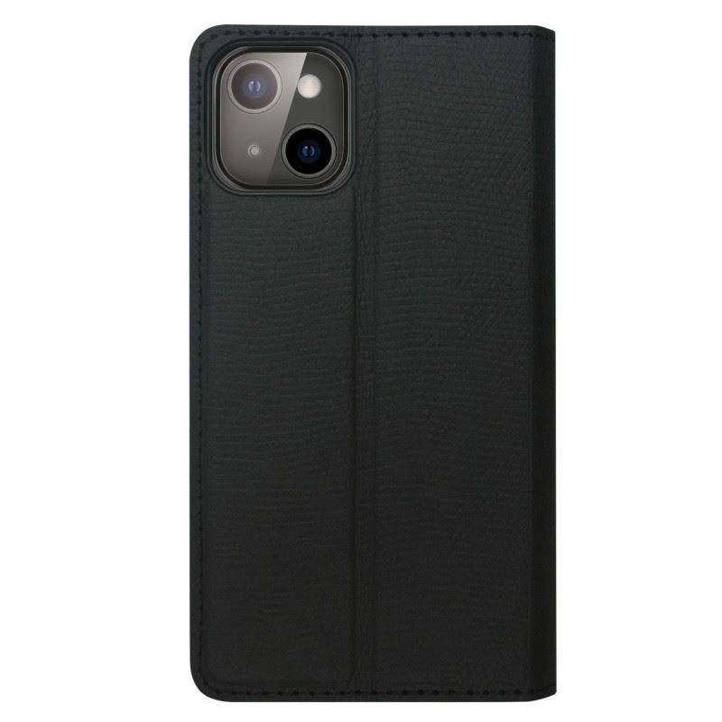 Official Xqisit Eco Wallet Flip Case/Cover for iphone 13 6.1" Black - 47392