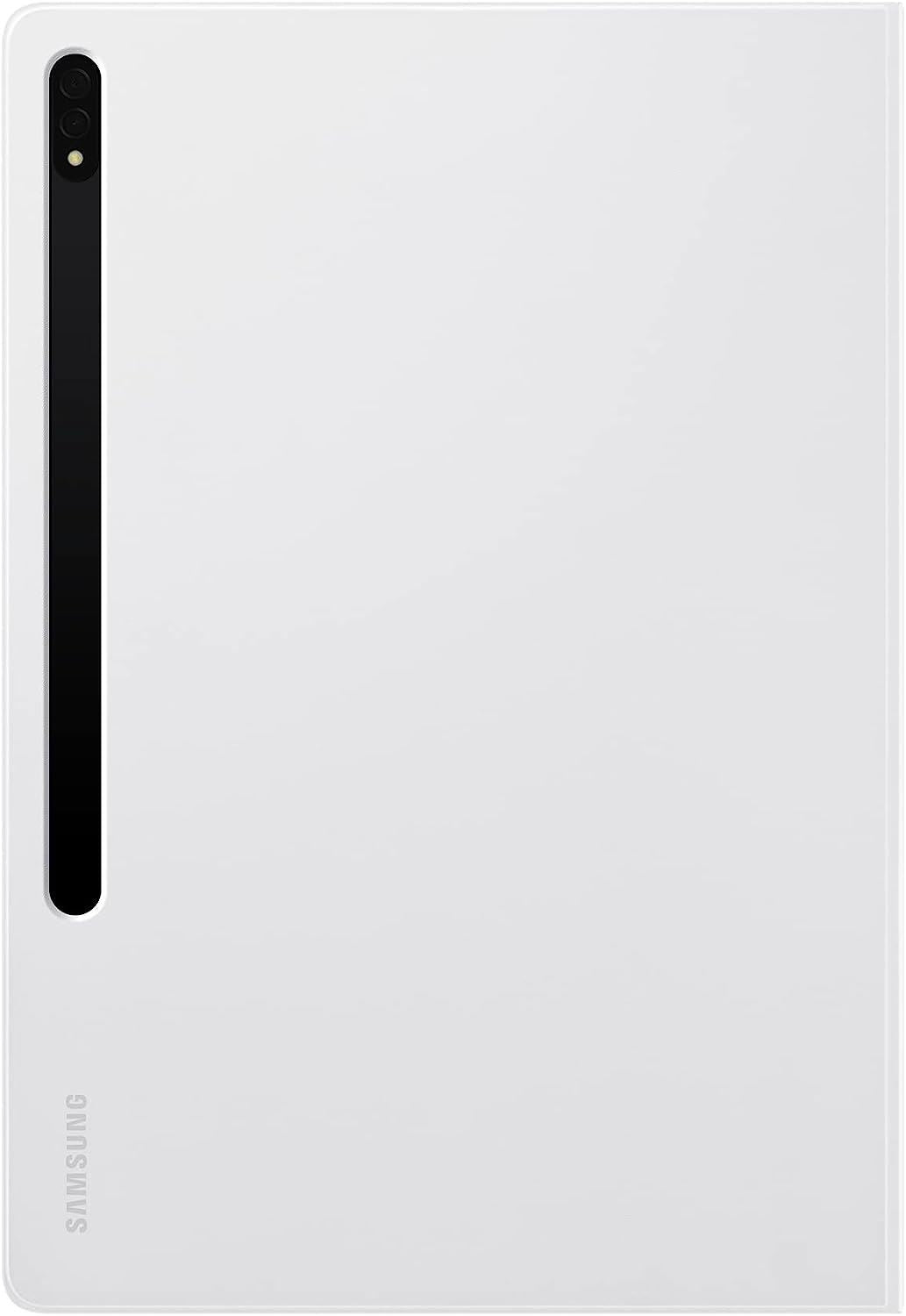 Official Samsung Galaxy Tab S7/S8 Plus Note View Cover White - EF-ZX800PWEGEU