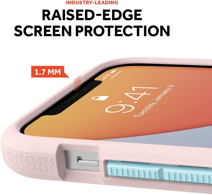 Official Griffin Survivor Endurance Case/Cover for iphone 12 Mini Pink - GIP-054-PBL