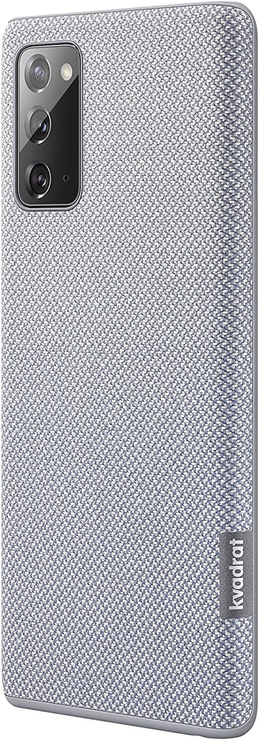 Official Samsung Galaxy Note 20 Kvadrat Cover Grey - EF-XN980FJEGEU