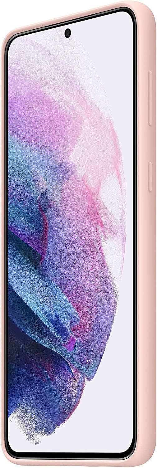 Official Samsung Galaxy S21 Plus Silicone Cover Pink - EF-PG996TPEGWW