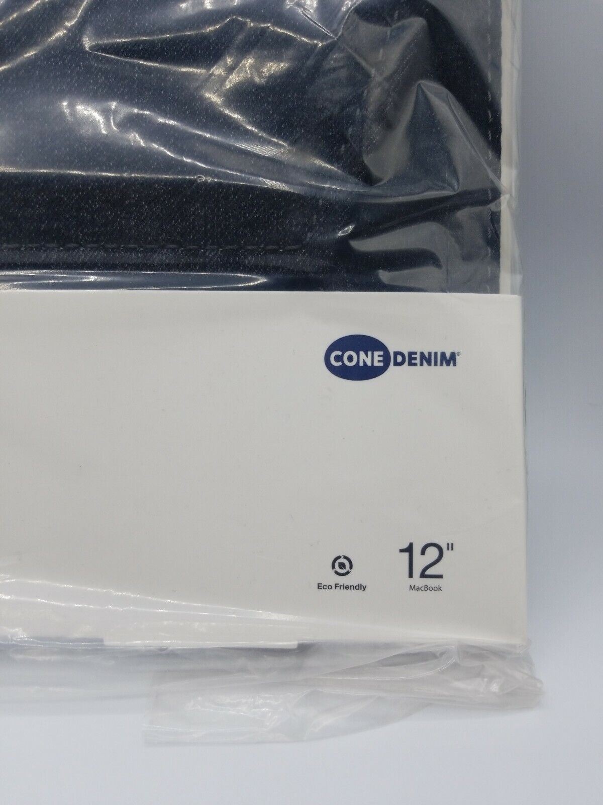 Official Incase Envelope Sleeve Cone Denim for Macbook 12" Black - INMB100518-BLK