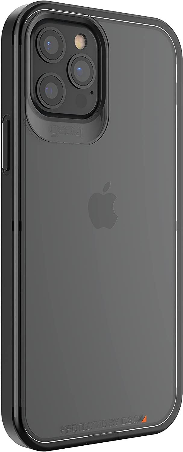 Official Gear 4 Hackney Black Cover for iphone 12/12 Pro 6.1" - IC1261H5GBLK