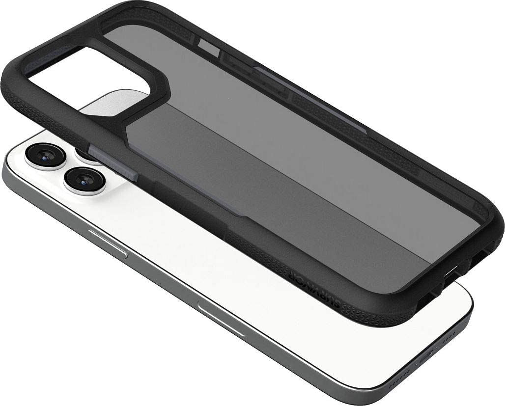 Official Griffin Survivor Endurance Case/Cover for iphone 12 Pro Max Black - GIP-057-BKG