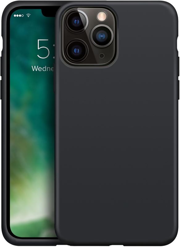 Official Xqisit Silicone Case for iphone 14 Pro Max 6.7" Black - 50436