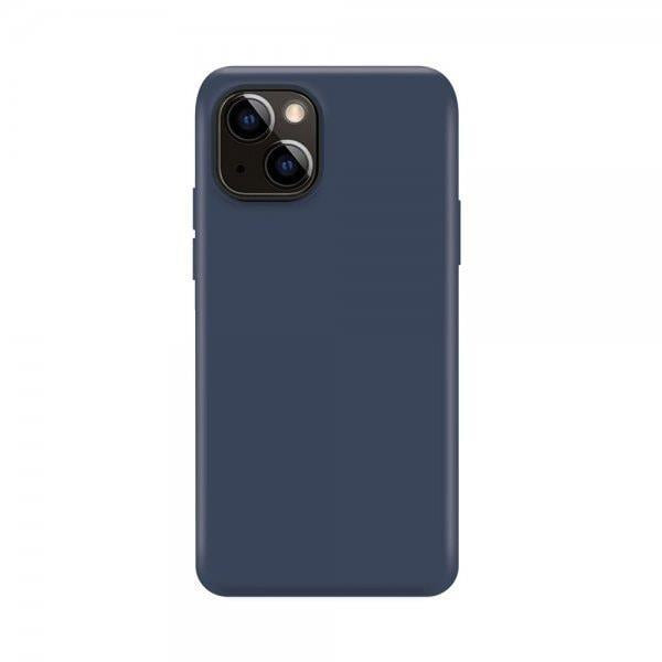 Official Xqisit Silicone Case for iphone 14 Plus 6.7" Abyss Blue - 50448