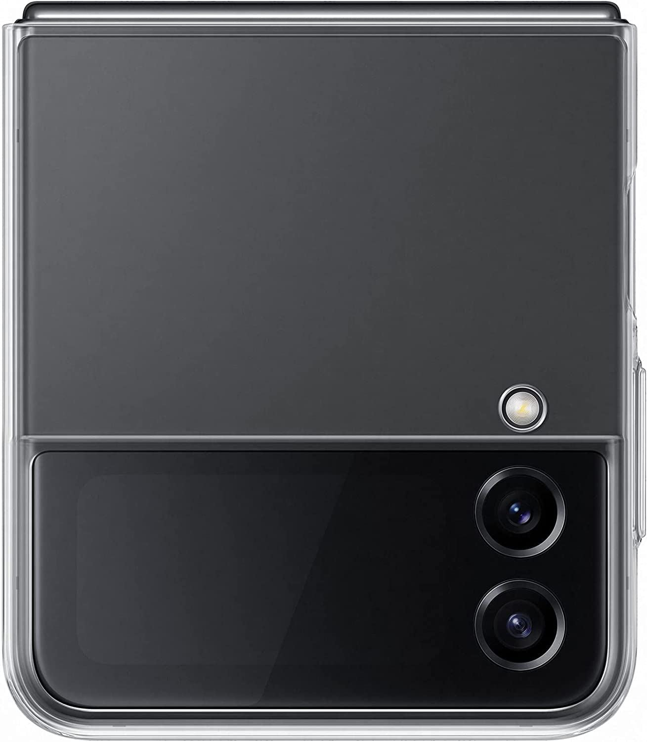 Official Samsung Galaxy Z Flip 4 Clear Slim Cover - EF-QF721CTEGWW