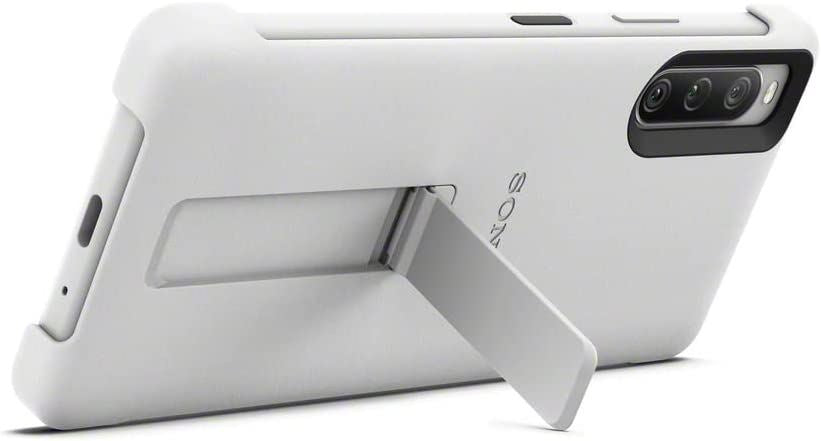 Official Sony Xperia 10 IV Style Back Case/Cover Grey - XQZ-CBBC/HGENG