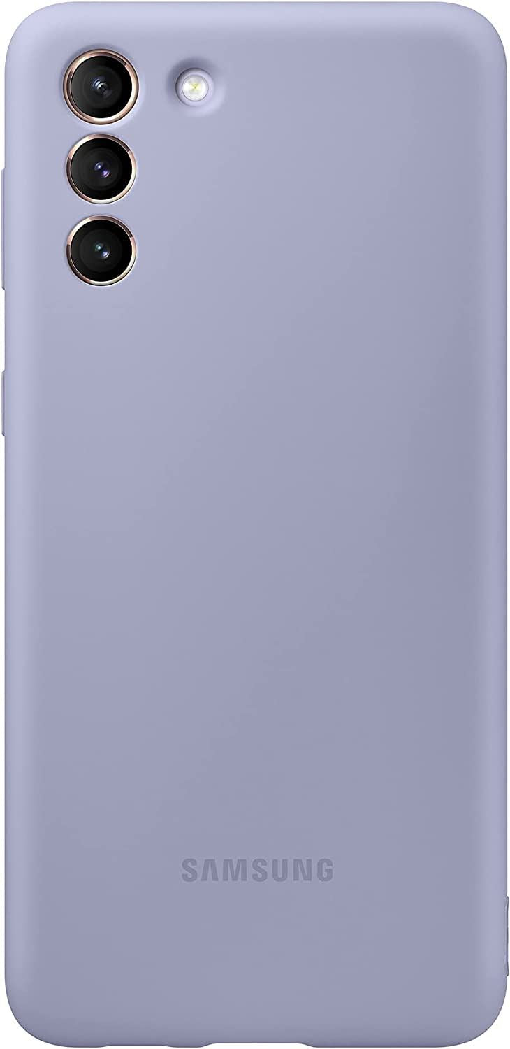 Official Samsung Galaxy S21 Plus Silicone Cover Violet - EF-PG996TVEGWW