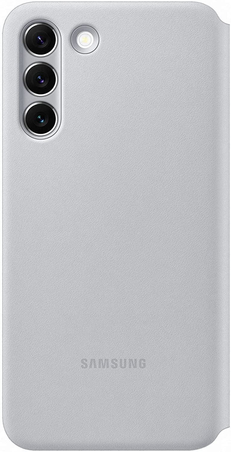 Official Samsung Galaxy S22 Plus Smart LED View Flip Cover/Case Grey - EF-NS906PJEGEW