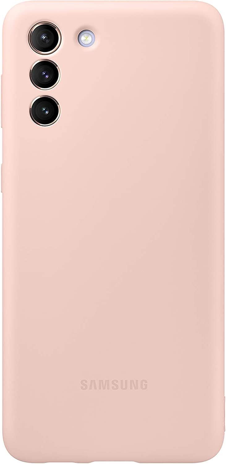 Official Samsung Galaxy S21 Plus Silicone Cover Pink - EF-PG996TPEGWW
