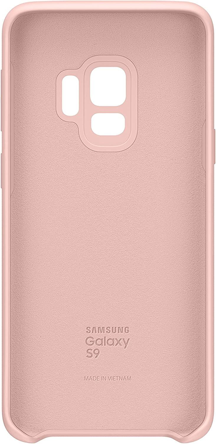 Official Samsung Galaxy S9 Silicone Cover/Case Pink - EF-PG960TPEGWW
