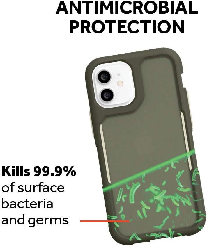 Official Griffin Survivor Endurance Case/Cover for iphone 12 Mini Green - GIP-054-GBW