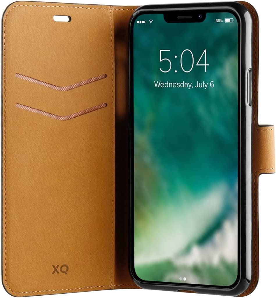 Official Xqisit Slim Wallet Flip Case/Cover for iphone 13 Pro Max 6.7" Black - 47330