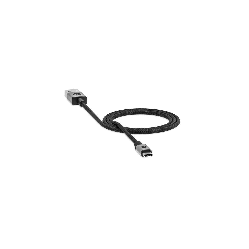 Official Mophie 2M USB A to C Black Charging Cable - 409903470