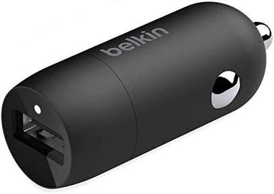 Official Belkin 18W Quick Charge USB Car Charger - CCA002btBK
