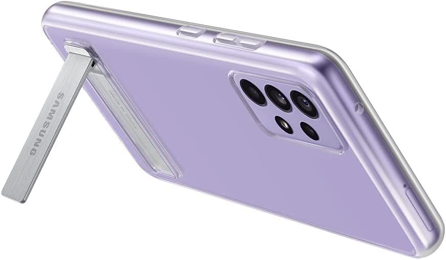 Official Samsung A72 Standing Cover Clear - EF-JA725CTEGWW