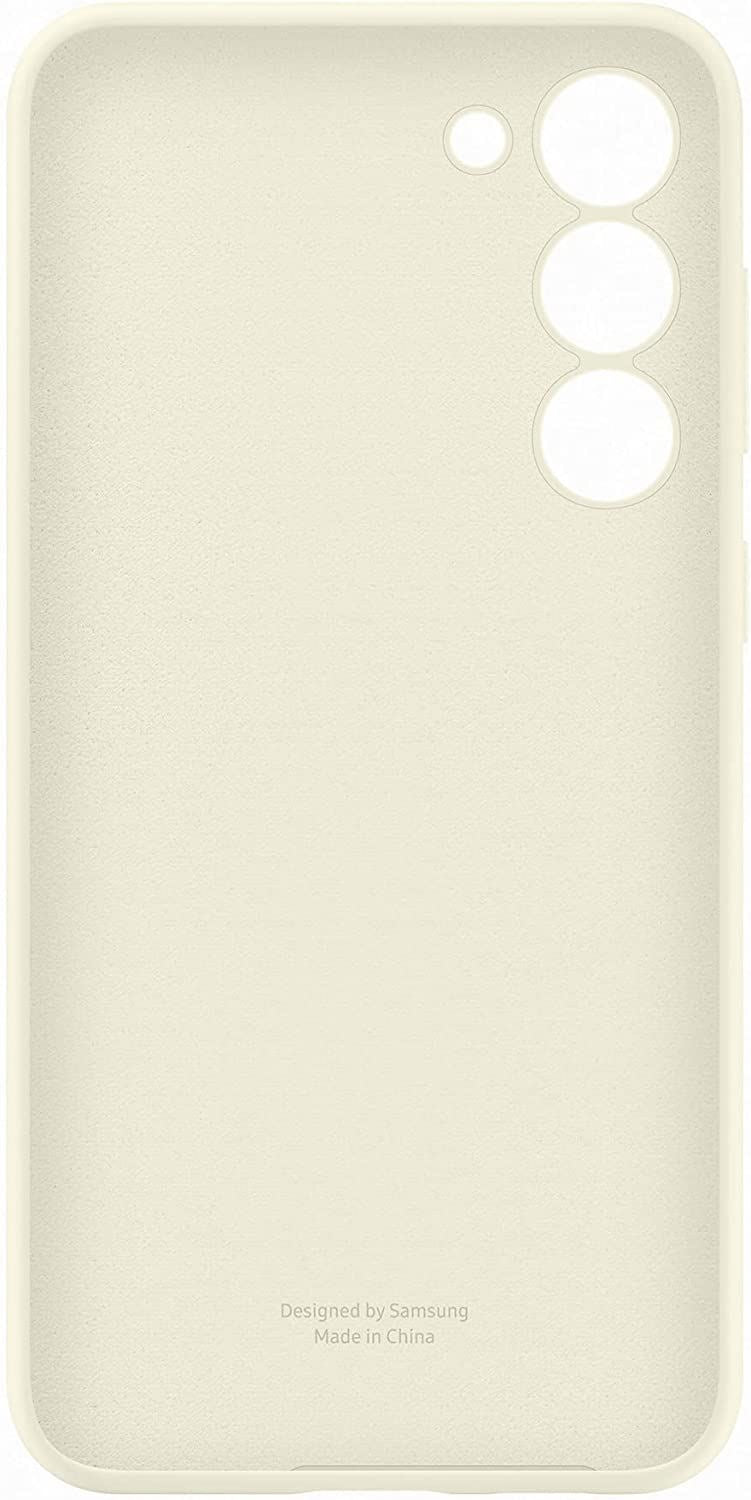 Official Samsung Galaxy S23 Plus Silicone Case Cotton - EF-PS916TUEGWW