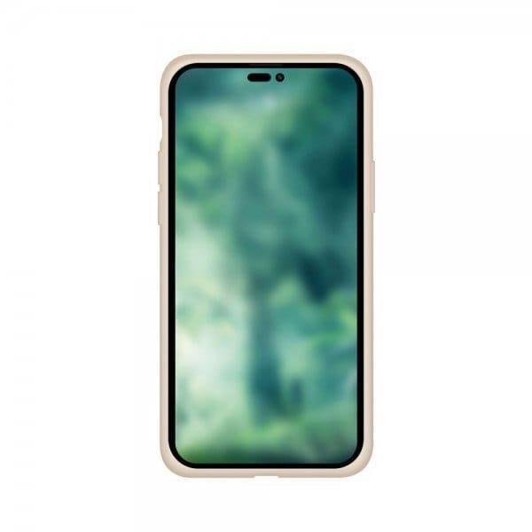 Official Xqisit Silicone Case for iphone 14 Pro 6.1" Silky Nude - 50536