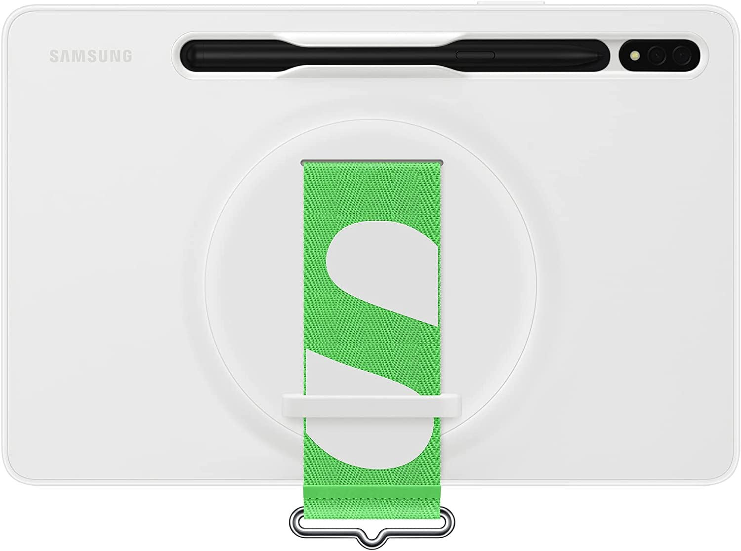 Official Samsung Galaxy Tab S7/S8 Strap Cover White - EF-GX700CWEGWW