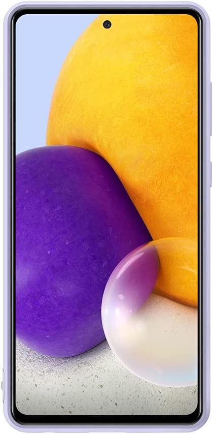 Official Samsung Galaxy A72 Silicone Case/Cover Violet - EF-PA725TVEGWW