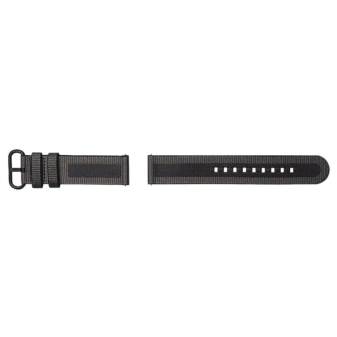 Official Samsung Galaxy Watch Active 2 Textile Sport Band 20mm Black - GP-XVR500BRABW