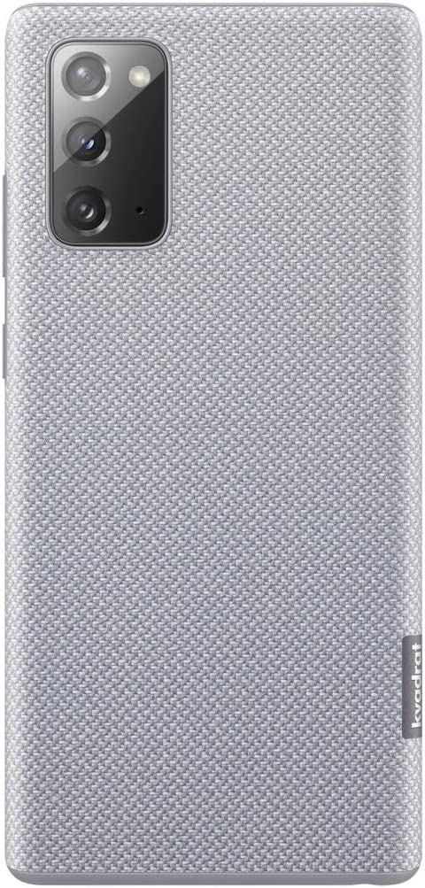 Official Samsung Galaxy Note 20 Kvadrat Cover Grey - EF-XN980FJEGEU