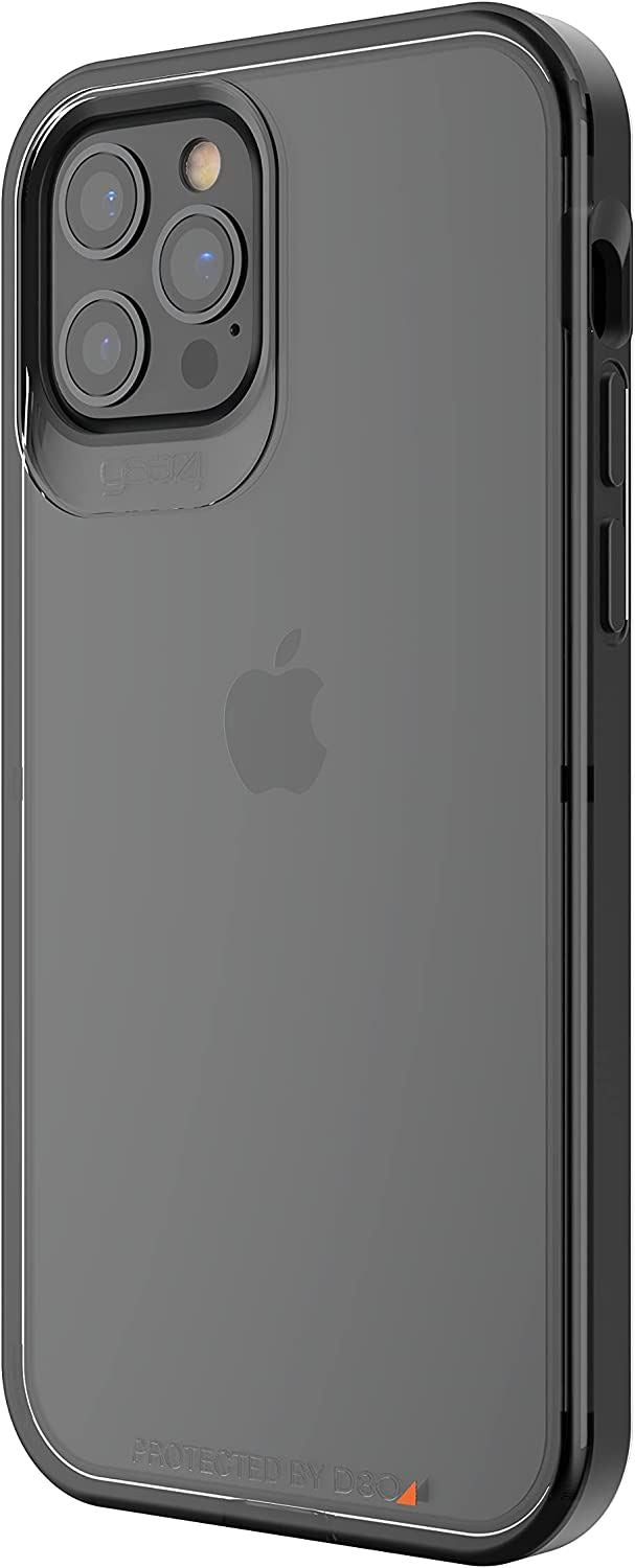 Official Gear 4 Hackney Black Cover for iphone 12/12 Pro 6.1" - IC1261H5GBLK