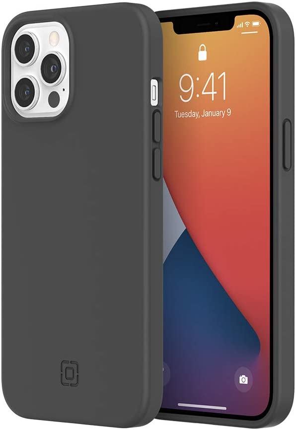 Official Incipio Organicore Case/Cover for iphone 12/12 Pro 6.1" Black - IPH-1899-CHL