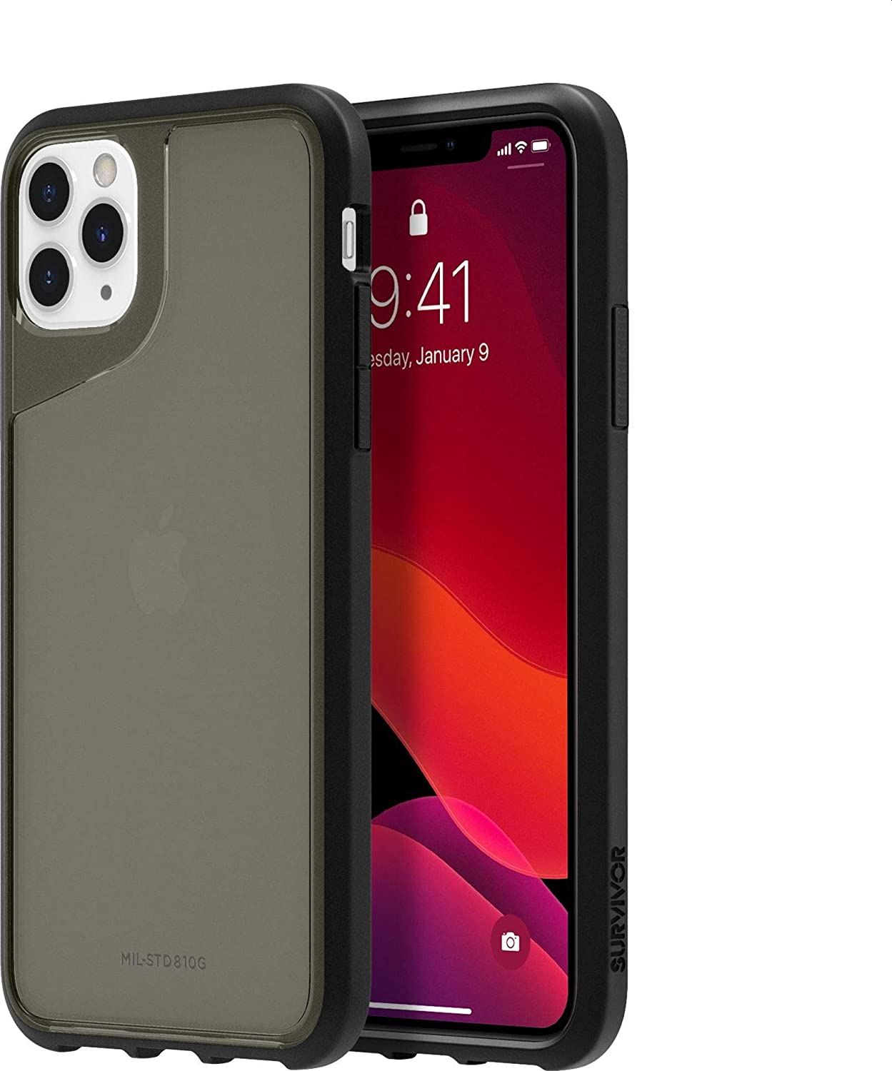 Official Griffin Survivor Strong Case/Cover for iphone 11 Pro Max Black GIP-027-BLK