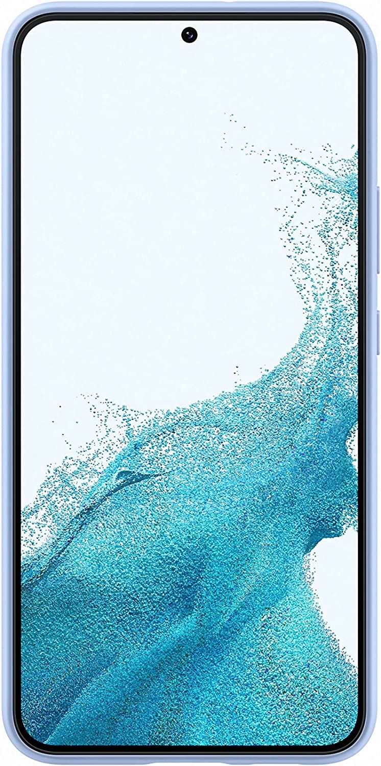 Official Samsung Galaxy S22 Plus Silicone  Case/Cover Sky Blue - EF-PS906TLEGWW
