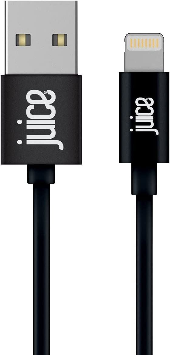 Official Juice 3M Black USB A to Lightning Cable - JUICEXXLCABLE-BLACK