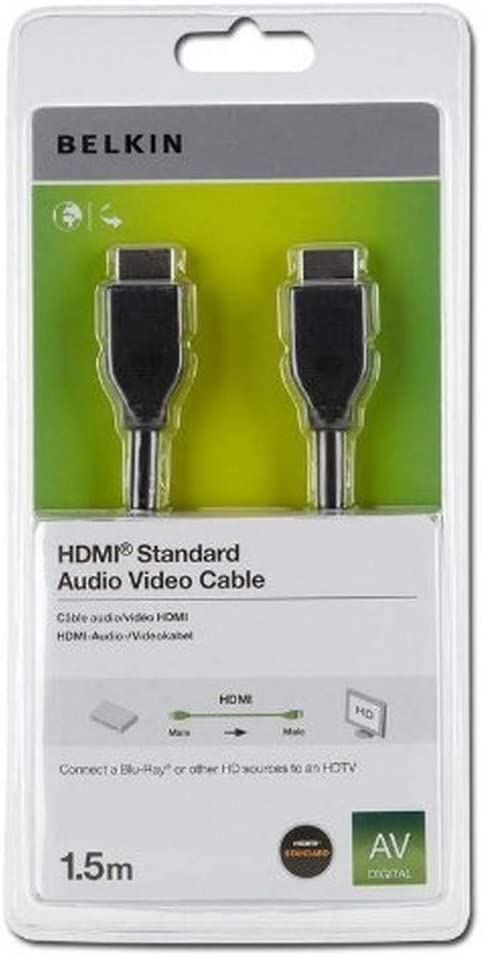 Official Belkin 1.5M High Speed HDMI Cable - F3Y017R1.5MBLK